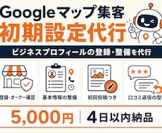 Googleビジネスプロフィールを設定します イメージ1