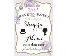 結婚式のお知らせをオシャレに♪作ります イメージ1