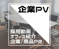 企業様向け：会社PRや採用動画などを制作致します イメージ1