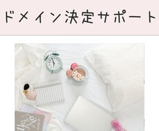 ドメイン決定をサポートします イメージ1
