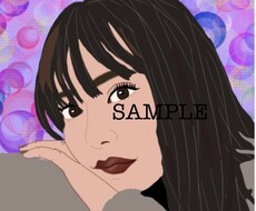 デジタル似顔絵イラストのオーダーを承っております イメージ1