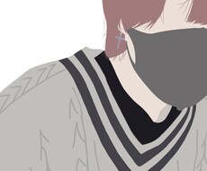 最近流行りのベタ塗り絵を描きます イメージ1