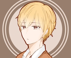 男の子アイコンイラスト作ります イメージ1