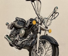人物やペット、バイク等アナログイラストを作成します イメージ1
