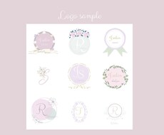 選ぶだけでok！オシャレ♡かわいいロゴ、作成します 速い、簡単、リーズナブル☆ご希望のロゴを作成します♪