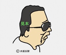 デフォルメした太線画イラストを描きます イメージ1