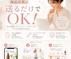 Amazon商品画像・A+の作成を代行します 現役ECショップの画像制作者が売れる商品ページを作ります
