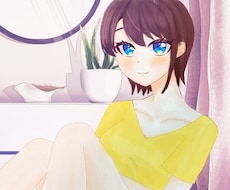 厚塗りやアニメ塗りのイラストを描きます イメージ1