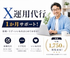 X(Twitter)運用代行します イメージ1