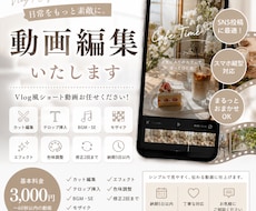 ショート動画を丁寧に編集します イメージ1