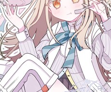 かわいい一枚絵描きます アイコン、サムネ、グッズイラストなど幅広い使用用途で受付中