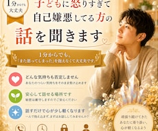 子どもに怒りすぎて自己嫌悪してる方の話を聞きます 1分からでも。「また怒ってしまった」を抱えなくて大丈夫です。