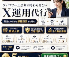 実績あり✨X／Twitter30日間運用代行します イメージ1