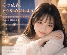 占い依存・恋愛依存・ジプシー卒業をサポートします イメージ1
