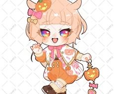 シンプル可愛いミニキャラ描きます あなただけのオリジナルミニキャライラスト