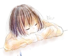 儚い水彩風アイコンお描きします 画用紙に描いたような柔らかいアイコンは如何ですか？