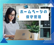 ホームページの保守管理サービスをいたします 依頼者様専用：ホームページのアップデート・バックアップ・修正