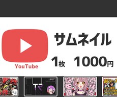 Vtuberさん等向け高品質なサムネイル作ります イメージ1