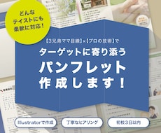 先着3名特別価格！高品質のパンフレットを作成します イメージ1