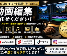 様々な動画編集承ります イメージ1