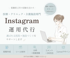 医療・介護施設のSNS運用をサポートします イメージ1