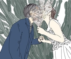写真をもとに”アナタ”と分かるイラストを描きます イメージ1