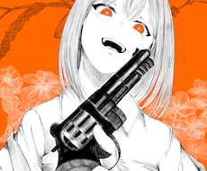 カッコイイ単色イラストを描きます たまにはシンプルな塗りの絵も欲しくなりませんか！？