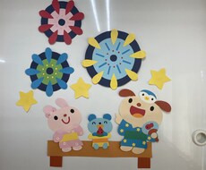 保育で使う、壁面を制作します イメージ1