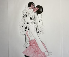 商用可。可愛い人物カット描きます イメージ1
