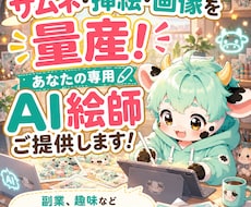 AIが苦手な方も使える画像生成GPTsを作成します サムネ・挿絵・画像を量産できるGPTsをオーダーメイド！