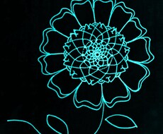 お花の手書きロゴをデザインします イメージ1