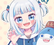 かわいいSNSアイコン、ヘッダーお描きします イメージ1