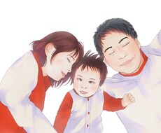 複数の画像から一枚のイラストを描きます イメージ1