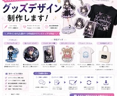 アイドル・アーティスト向けグッズデザイン制作します イメージ1