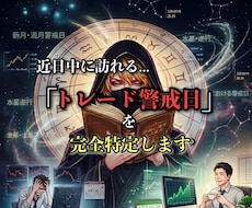 近日中に訪れる「トレード警戒日」を完全特定します イメージ1