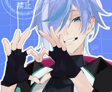 SNS、live2dに使えるイラストを作成します イメージ1