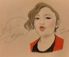 鉛筆&色鉛筆で似顔絵イラスト描きます 似顔絵やその他のイラスト描きます。基本は色鉛筆と鉛筆です。