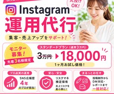中小企業・飲食店のInstagram運用代行します イメージ1
