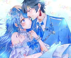 アイコン・サムネ等に！イラストを制作いたします 【即日対応！】スピーディーな対応を心がけております
