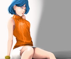 おシャレな厚塗り美女イラスト制作します 電子書籍の表紙やアイコン、ブログのヘッダー画像など