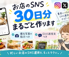 Instagram30日分+口コミ返信文作ります イメージ1
