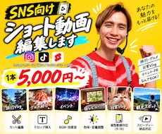 SNS向け縦型ショート動画を編集します イメージ1