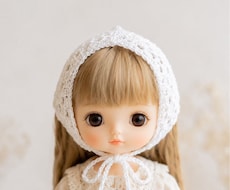 ぬい活！ぬいぐるみ用バブーシュカを編みます イメージ1
