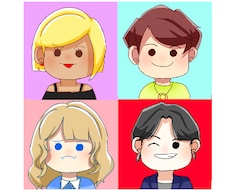 SNS、ブログのアイコンや似顔絵お描きます イメージ1