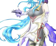 可愛い女の子のイラストを仕上げます イメージ1