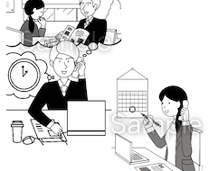 AIデータ、商用OK！ビジネスイラスト作成します イメージ1
