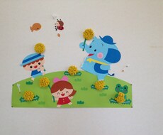 保育園、幼稚園などの壁面飾り代行します イメージ1