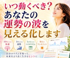 生年月日からあなたの運気の波を見える化します イメージ1