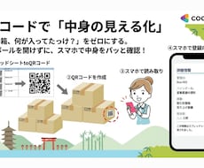 QRコードで「中身の見える化」！できます イメージ1