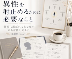 異性を射止めるために必要なことを鑑定します 異性に選ばれるあなたの立ち位置を見ます